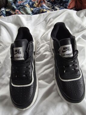 Nike Air Force 1 Black and White Sneakers
